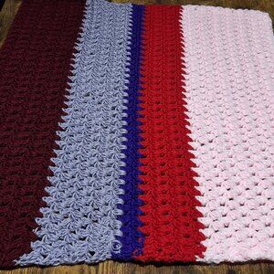 medium crochet pet blanket
